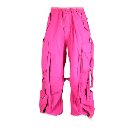 pink parachute pants