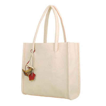 Fashion Girls Handbags Trendy Leather Shoulder Bag Candy Color Flowers Totes Red Sale – ebowsos