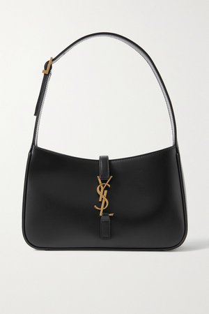 Black Leather shoulder bag | SAINT LAURENT | NET-A-PORTER