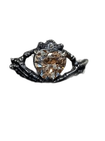 dark skeleton rings jewelry goth gothic