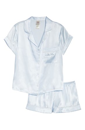 In Bloom by Jonquil Bride/Bridesmaid/Mrs Satin Short Pajamas | Nordstrom