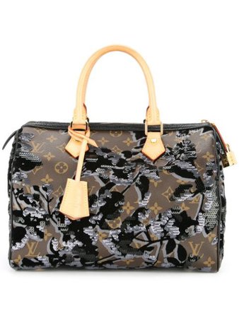 Shop brown & black Louis Vuitton pre-owned Speedy 30 tote with Express Delivery - Farfetch