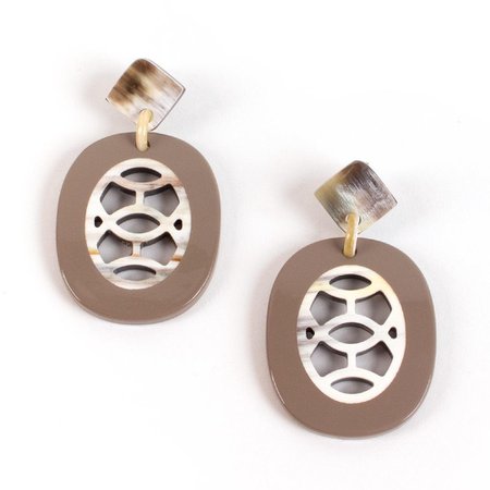 taupe earrings - Google Search