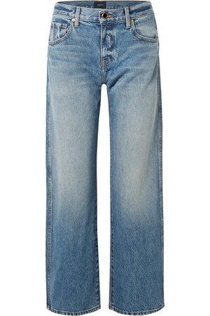 Khaite | Kerrie mid-rise straight-leg jeans | NET-A-PORTER.COM