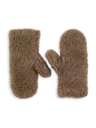 Shop Max Mara Ombrato Alpaca-Blend Gloves | Saks Fifth Avenue