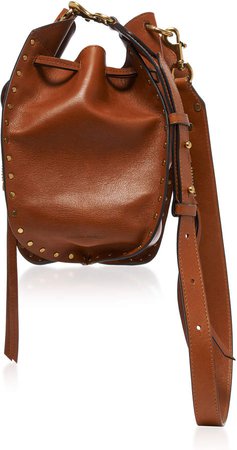 Isabel Marant Radja Studded Leather Shoulder Bag