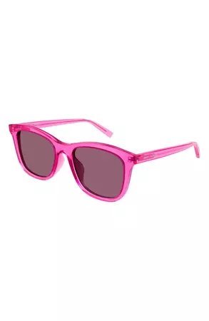 Saint Laurent 53mm Rectangular Sunglasses | Nordstrom