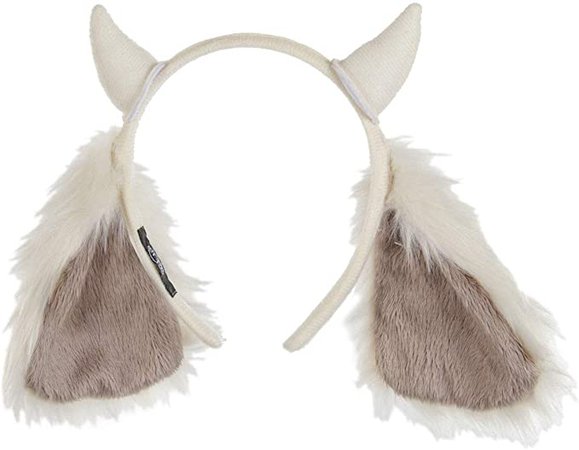 Amazon.com: elope Goat Ears Headband and Perky Tail Costume Kit for Adults and Kids Brown: Clothing