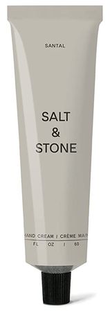 Salt & Stone Hand Cream - Santal | Hand Cream for Women & Men | Hydrates, Nourishes & Softens Skin | Restores Dry Cracked Hands | Fast-Absorbing | Cruelty-Free & Vegan (2 fl oz)