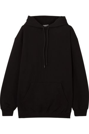 Balenciaga | Oversized printed cotton-jersey hoodie | NET-A-PORTER.COM