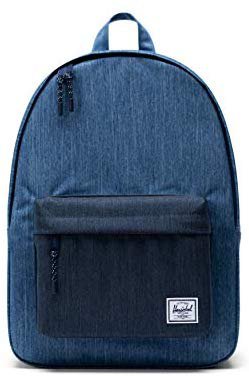Amazon.com | Herschel Classic Backpack, Faded Indigo Denim, One Size | Casual Daypacks