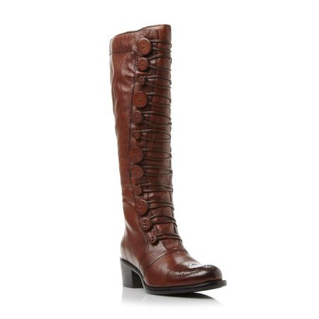 Pixie button high boots - House of Fraser