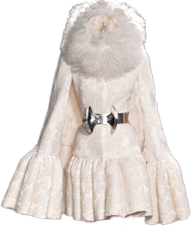 Alexander McQueen White Dress