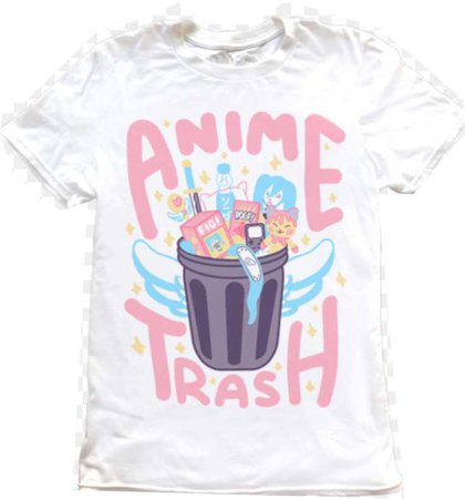 anime trash shirt