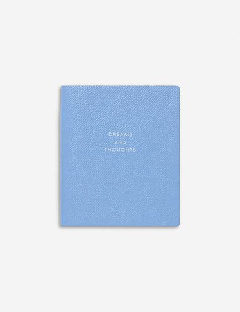 SMYTHSON - Panama dreams and thoughts leather notebook 11cm | Selfridges.com