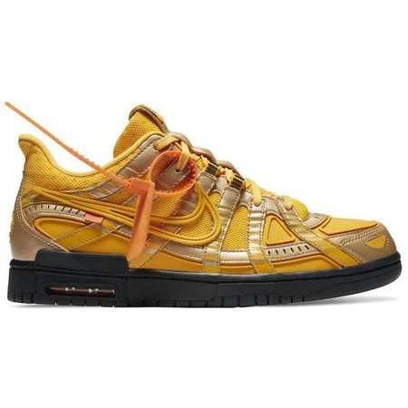 Nike Off-White x Air Rubber Dunk 'University Gold' - Waves Never Die