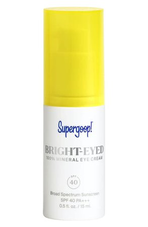 Supergoop! Bright-Eyed Mineral Eye Cream SPF 40 | Nordstrom