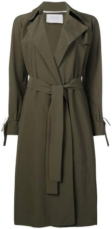 trench wrap style coat