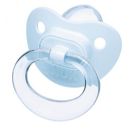 NUK Blue X2 Soother Size 1 (0-6 months) - Pacifiers & Teethers - Feeding