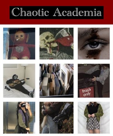 chaotic academia