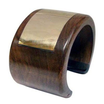 Wooden Cuff Bracelet-CF1377