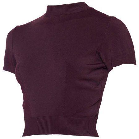 The Perfect 1990s Alaia Cropped T-shirt