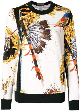Native American baroque sweatshirt