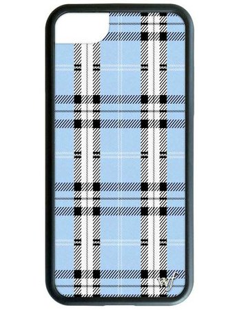 Blue Plaid iPhone 6/7/8 Case – Wildflower Cases