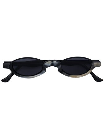Rigards x Ziggy Chen oval-frame Sunglasses - Farfetch