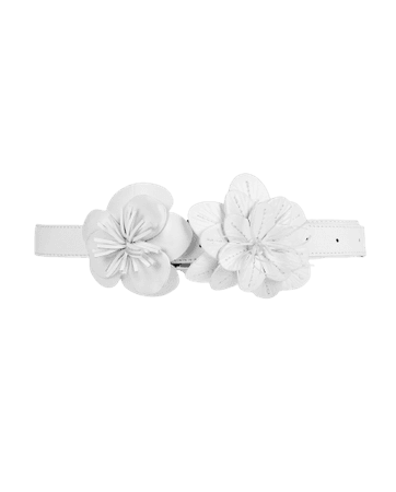 belt flower white