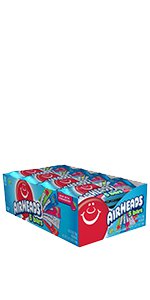 Amazon.com : Airheads Xtremes Belts Sweetly Sour Candy, Halloween Treat, Rainbow Berry, Non Melting, Bulk Movie Theater and Party Bag, 3 oz (Pack of 12) : Grocery & Gourmet Food