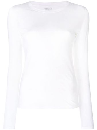 Shop Vince longsleeved T-shirt with Express Delivery - FARFETCH
