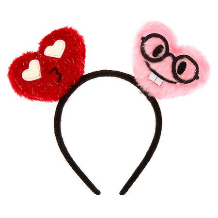 Emoji Heart Faces Headband