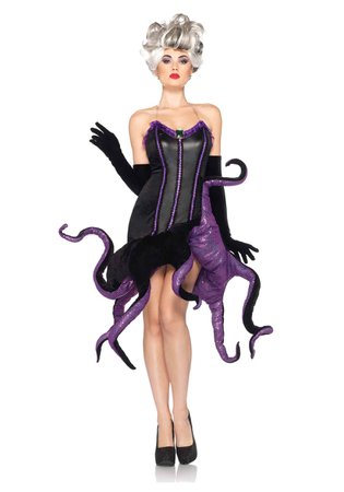 Leg Avenue Ursula Velvet Dress with Tentacle Skirt – NoveltyStreet