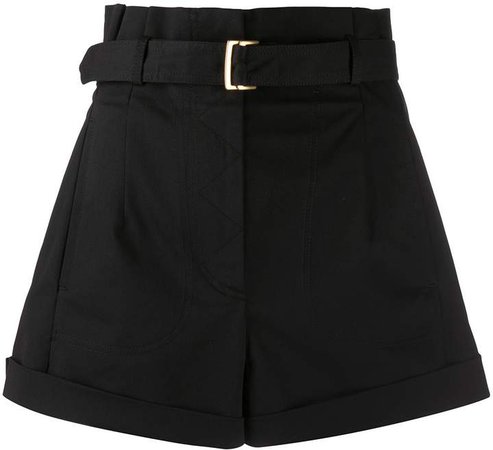 Buckled Tailored Shorts