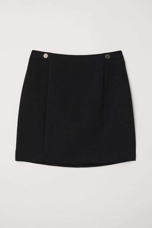 Fitted Skirt - Black