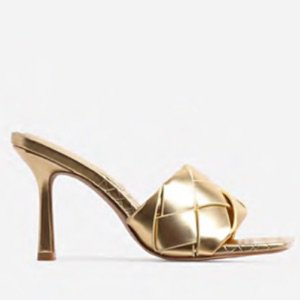 Gold Sandal heel