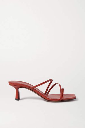 Erandra Leather Sandals - Tan