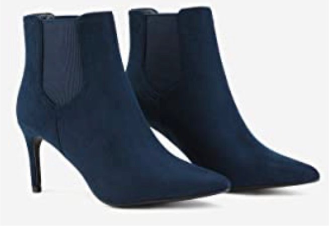 blue boots