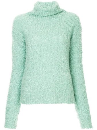 SIES MARJAN fuzzy knit turtleneck jumper