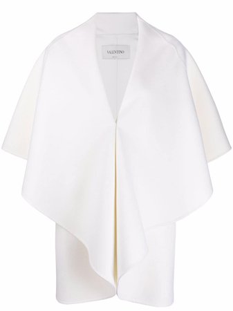 Valentino draped short cape - FARFETCH