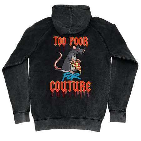 Bailey Sarian - Too Poor For Couture Vintage Hoodie – MerchLabs