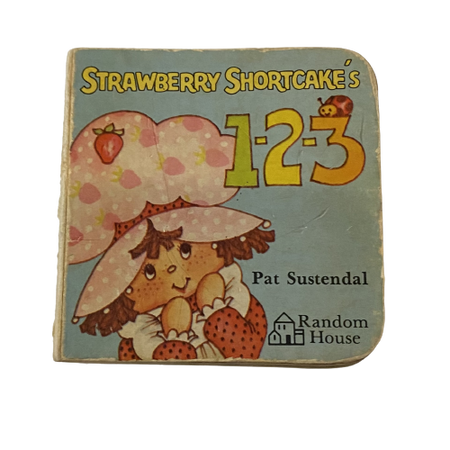 vintage strawberry shortcake kids book