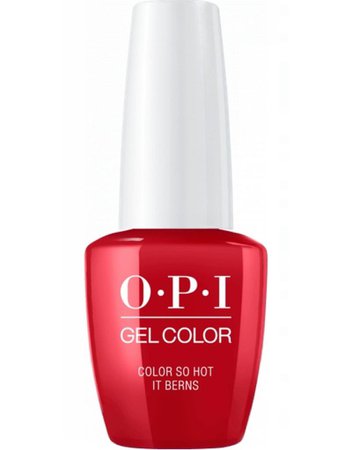 OPI GC Z13 - Color So Hot It Berns - OPI Gel Color - Jessica Nail Beauty Supply Ltd.