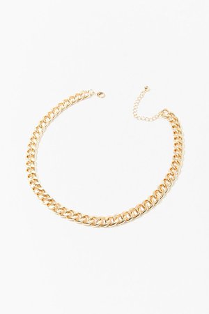 Chunky Curb Chain Necklace | Forever 21