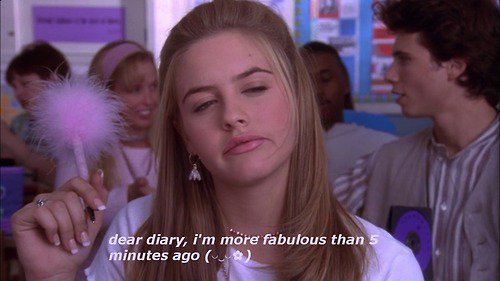 Cher in Clueless | via Tumblr on We Heart It