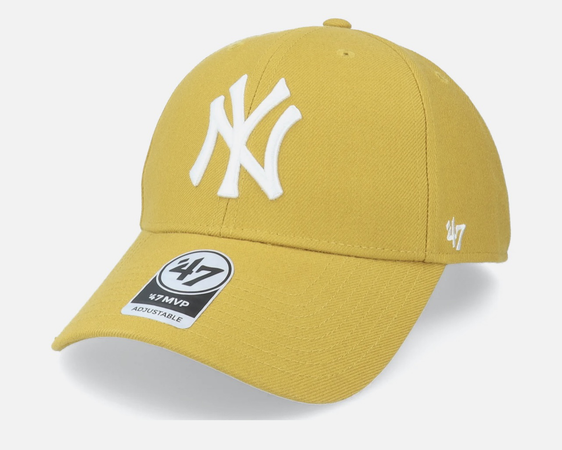 yellow NY hat