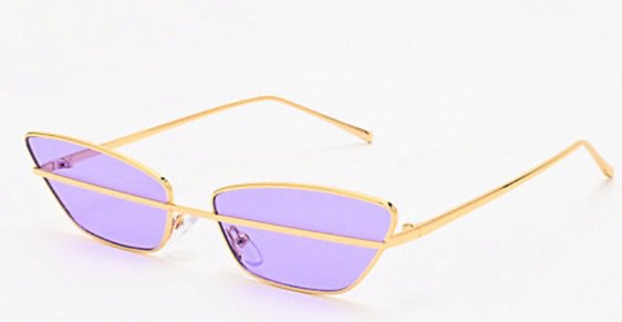 Lavender/Gold Sunglasses