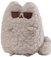 stormy wearing sunglasses cool stuffed plushy