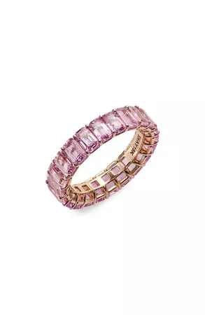 SHAY Pink Sapphire Eternity Band | Nordstrom